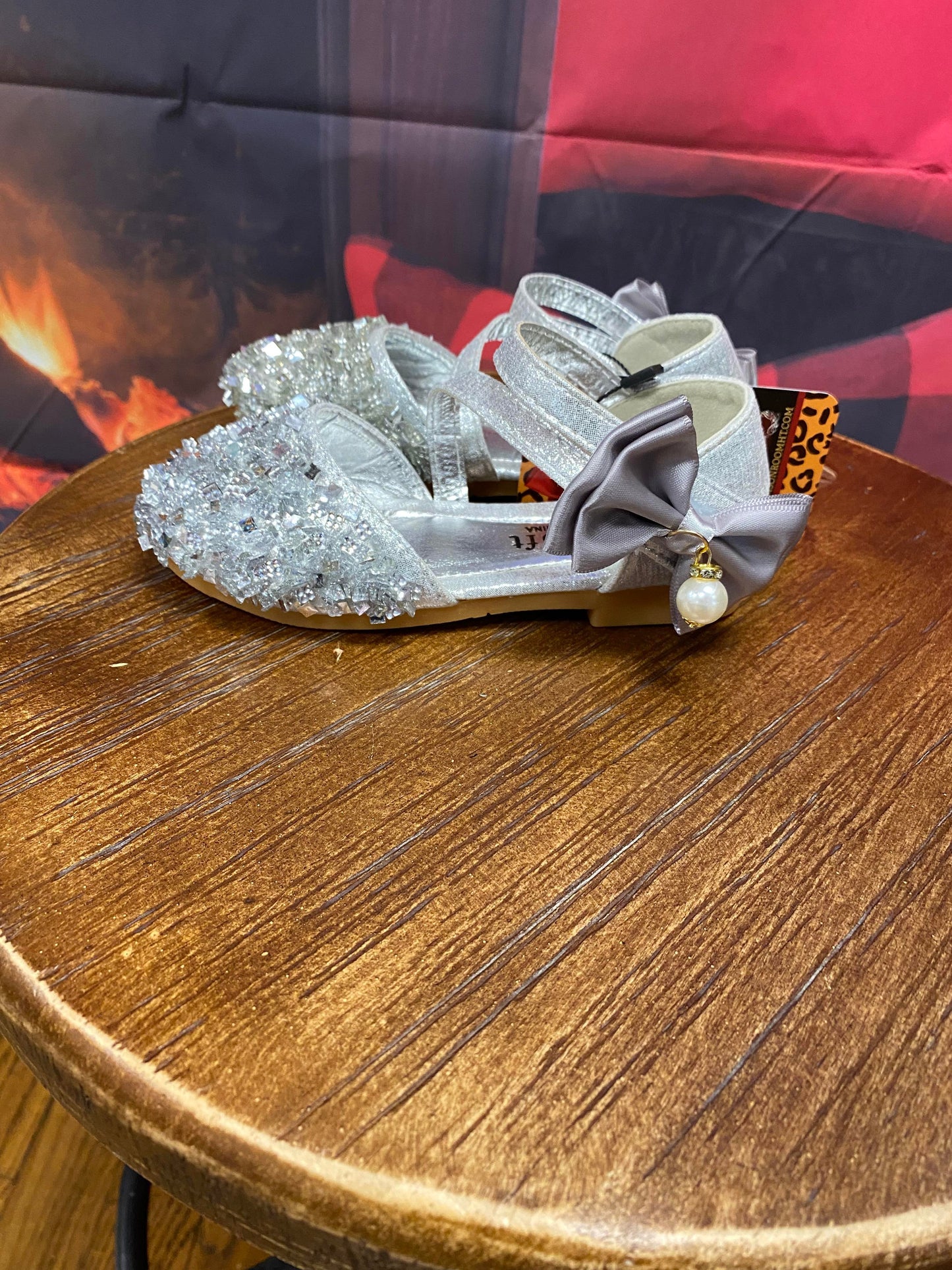 Silver Sparkle Shoes