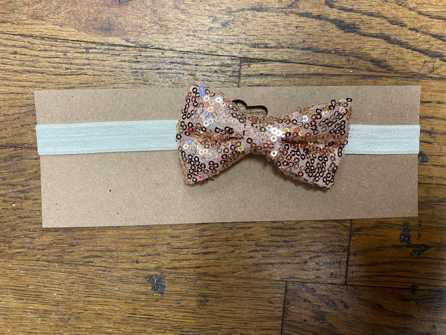 Sequin Bow Headband