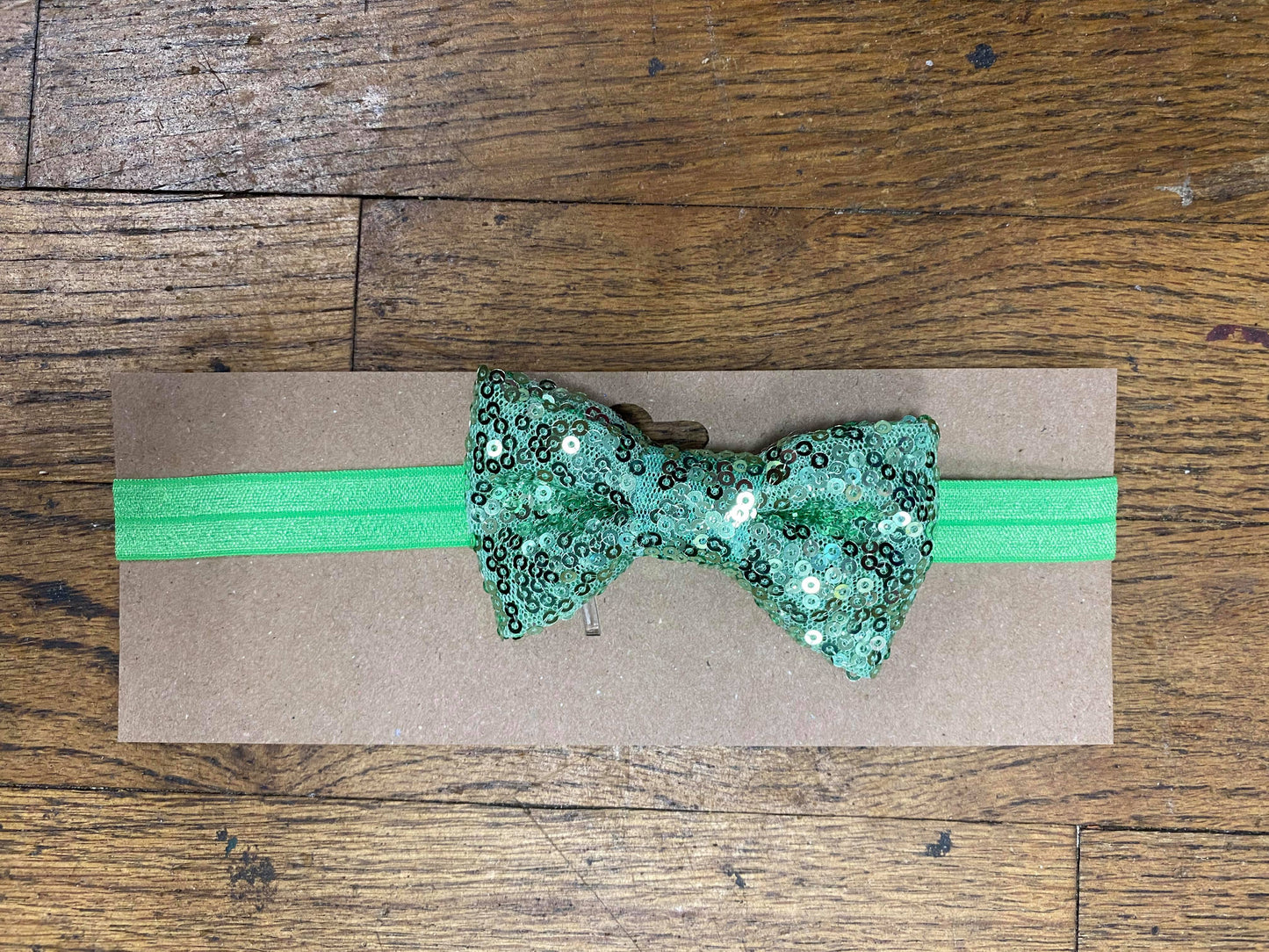 Sequin Bow Headband