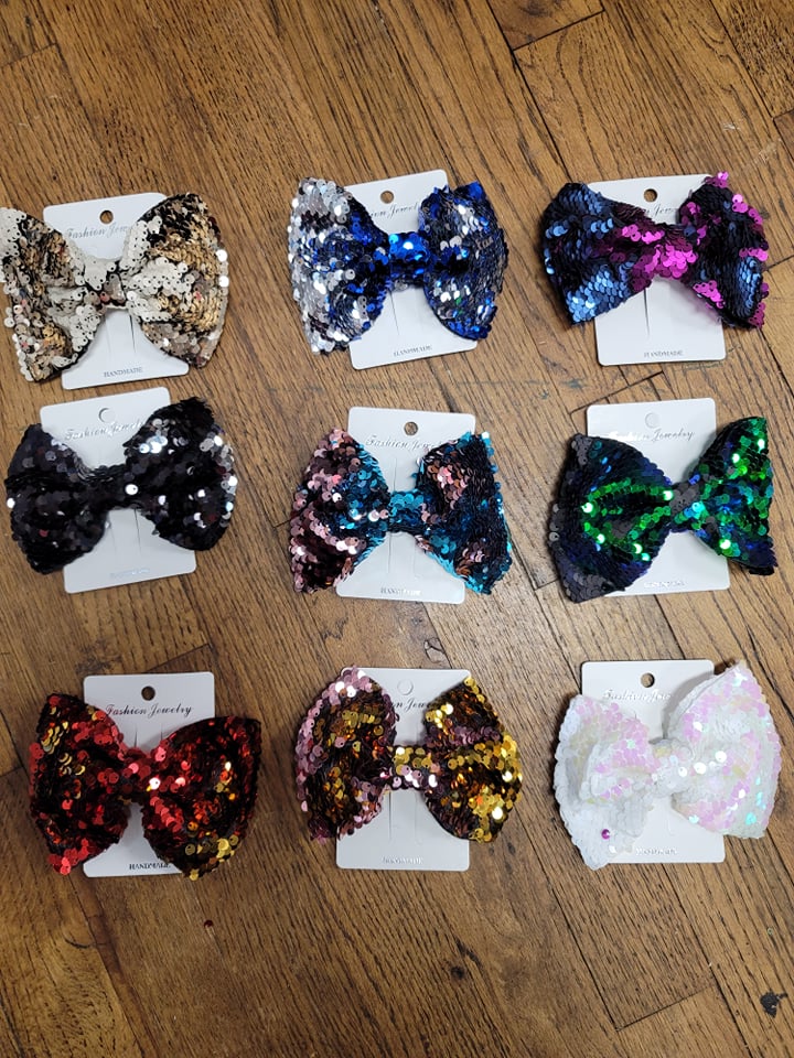 Fancy Sequin Bow