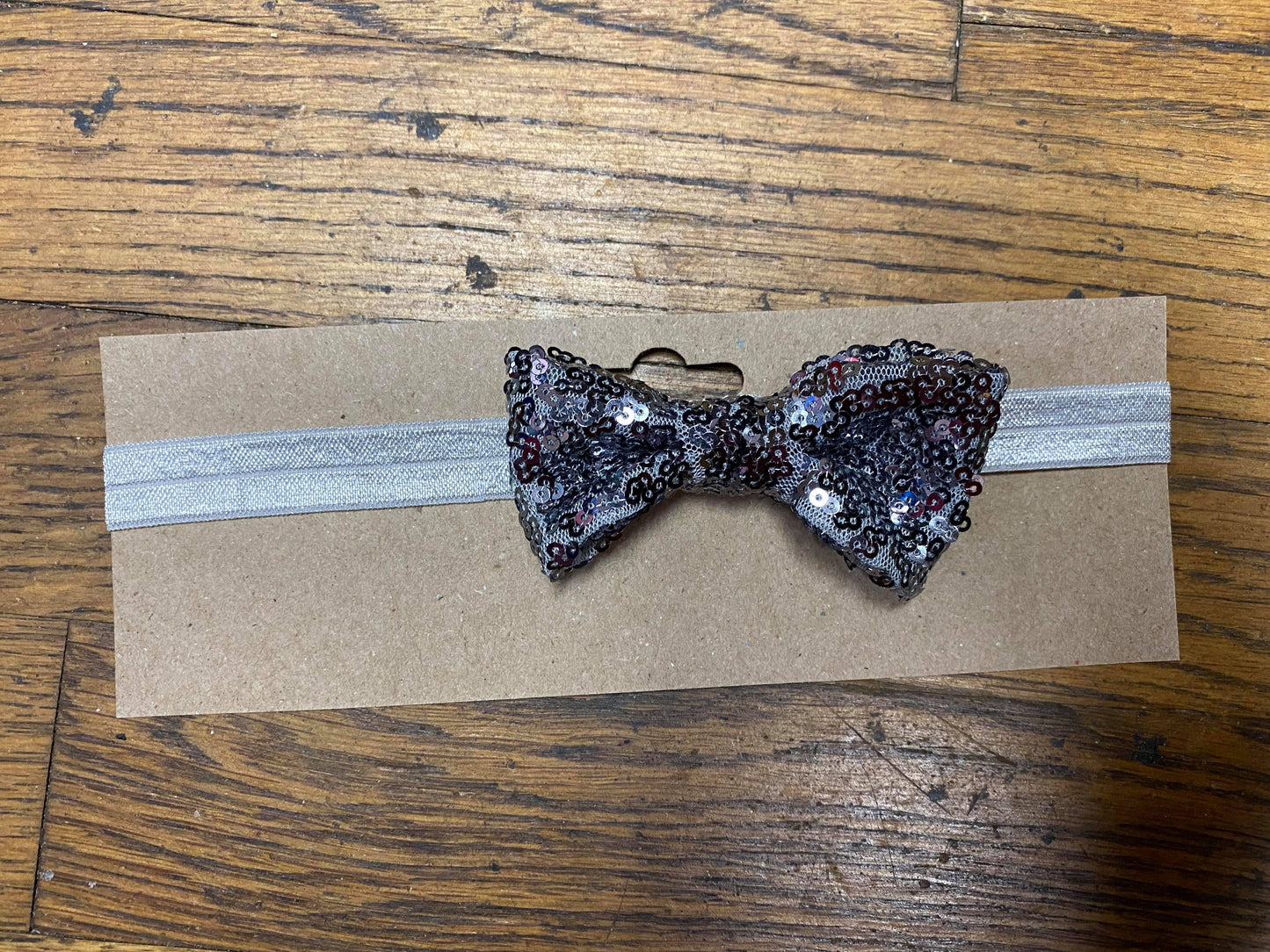 Sequin Bow Headband
