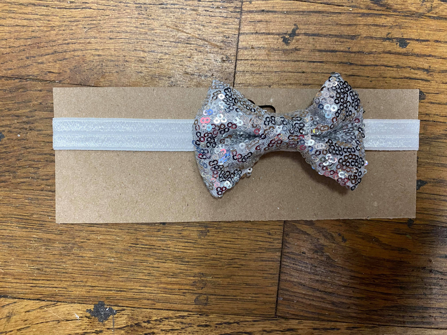 Sequin Bow Headband