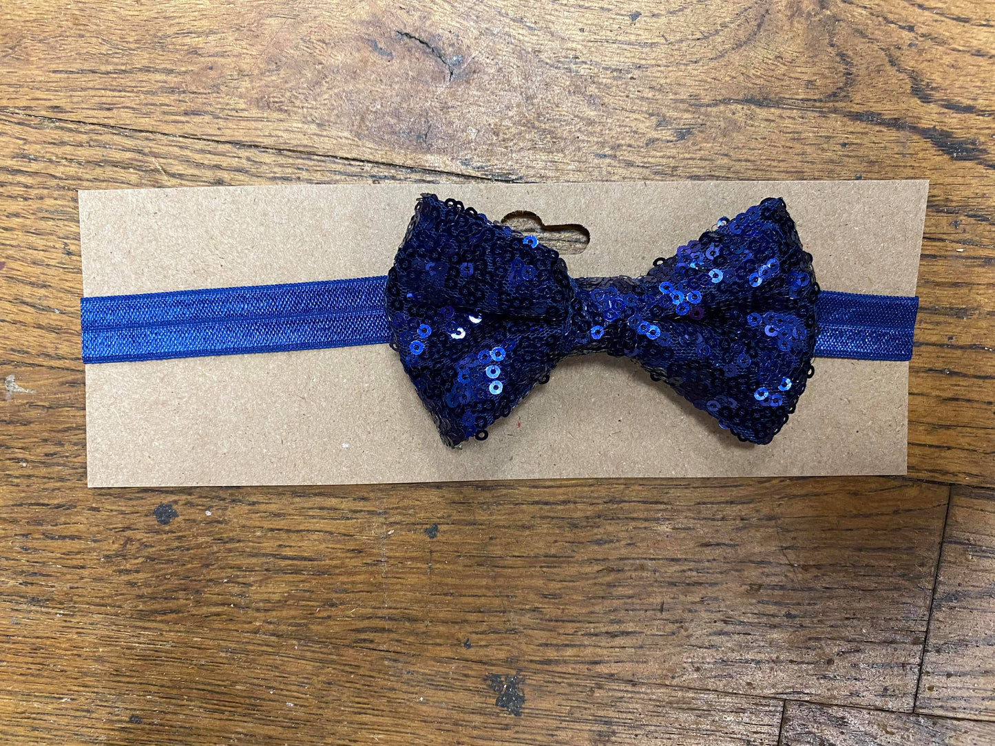 Sequin Bow Headband