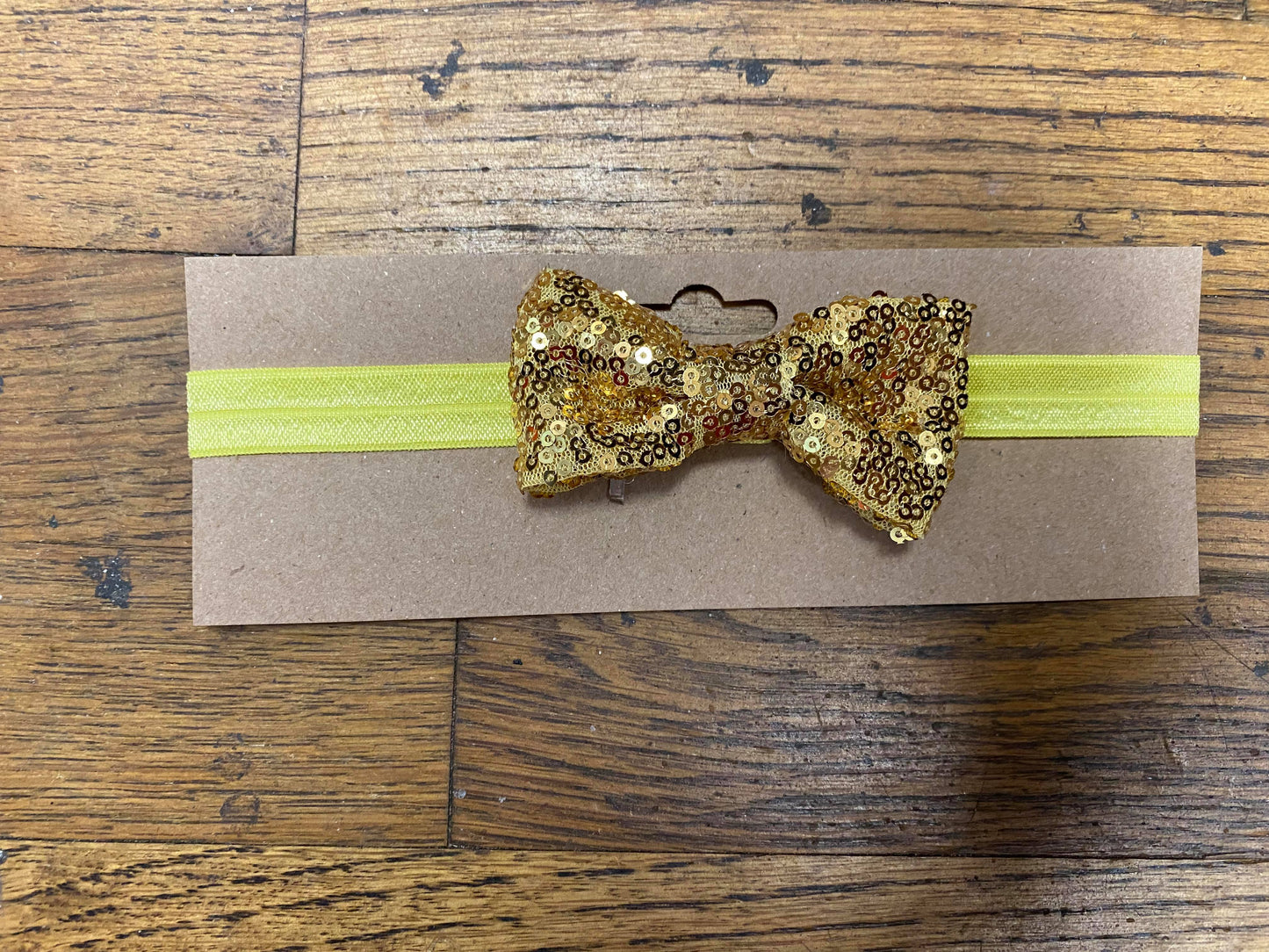 Sequin Bow Headband