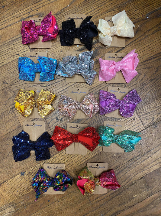 Sequin Bows