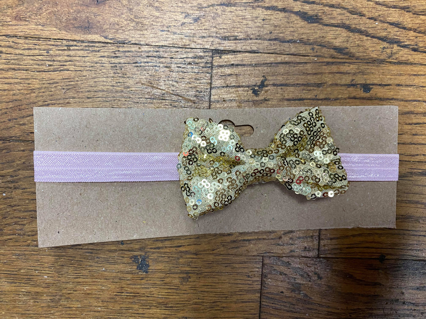 Sequin Bow Headband