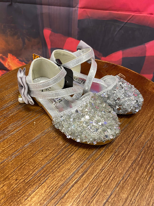 Silver Sparkle Shoes